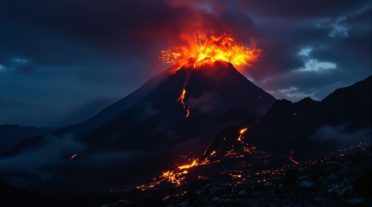 17视频-17视频HDR：火山爆发震撼实拍